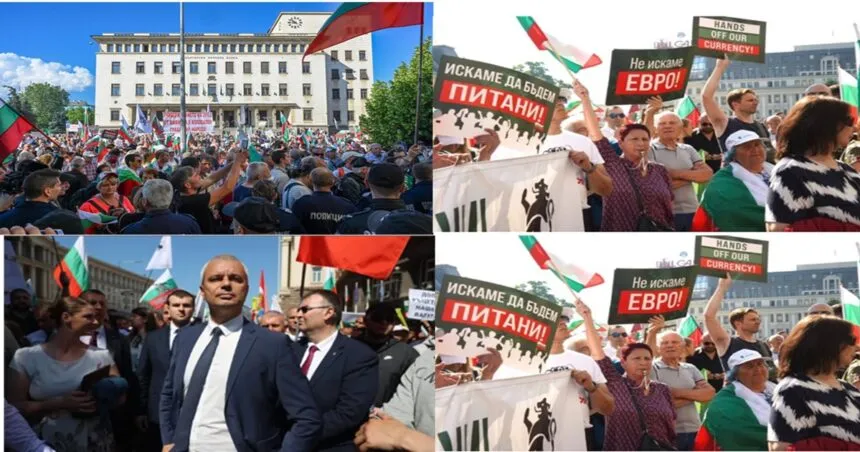 Bulgarie : Grandes manifestations contre l'euro